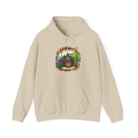 Leopard Aztec Pumpkin & Cactus Vibes Illustration Unisex Hoodie