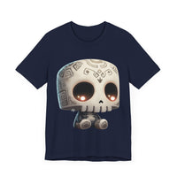 Adorable Tribal Aztec Skull Glow Unisex T-Shirt