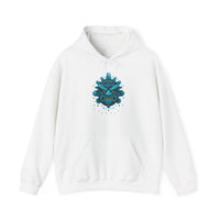Tlaloc Rain God Tribal Glyph Style Unisex Hoodie