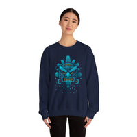 Tlaloc Rain God Tribal Glyph Style Unisex Sweatshirt