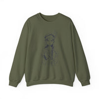Inca Warrior Girl Bold Andean Spirit Design Unisex Sweatshirt