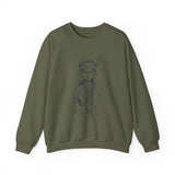 Inca Warrior Girl Bold Andean Spirit Design Unisex Sweatshirt