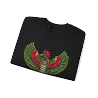 Pixel Art Quetzalcoatl Retro Boss Style Unisex Sweatshirt