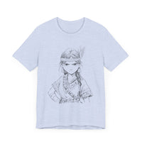 Inca Warrior Girl Fierce Heritage Ink Art Unisex T-Shirt