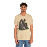 Mayan Jungle Temple Guardian Stairway Unisex Hoodie