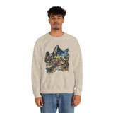 Andean Lost City Inca Temple Unisex Sweatshirt