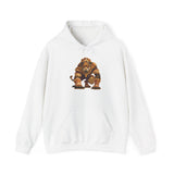 Pixel Art Mayan Jaguar Warrior Unisex Hoodie