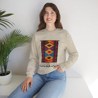 Indigenous Andean Geometric Textile Pattern Unisex Sweatshirt
