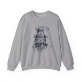Fierce Inca Warrior Ink Illustration Unisex Sweatshirt