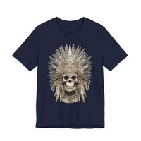 Mictlantecuhtli Skull Headdress Unisex T-Shirt