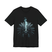 Mystical Inca Chaman Skull Bohemian Vibe Unisex T-Shirt