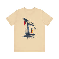 Cuzco Steps Heritage Minimalist Art Unisex T-Shirt