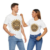 Pixel Art Inca Sun God 8-Bit Retro Style Unisex T-Shirt
