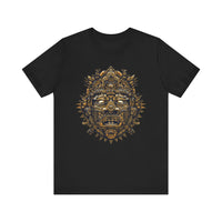 Ancient Aztec Solar Deity Mask Unisex T-Shirt