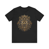Ancient Aztec Solar Deity Mask Unisex T-Shirt