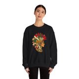Aztec Warrior Head Illustration Unisex Sweatshirt