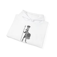 Cultural Aztec Warrior Graphic Illustration Unisex Hoodie