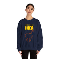 Sacred Inca Llama Emblem Unisex Sweatshirt