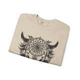 Tribal Thunderbird Sacred Symbol Illustration Unisex Sweatshirt