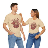Aztec Sun Chief Feather Headdress Unisex T-Shirt