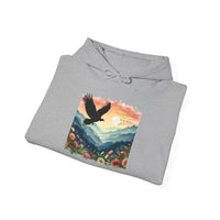 Andean Condor Inca Spirit Above Misty Andes Unisex Hoodie