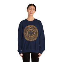 Mayan Calendar Illustration Unisex Sweatshirt