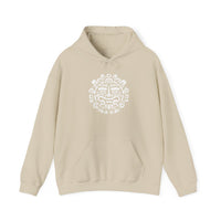 Andean Dual God Symmetry Tribal Glyph Style Unisex Hoodie