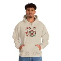 Inca Christmas Llama Family from the Andes Unisex Hoodie