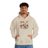 Inca Christmas Llama Family from the Andes Unisex Hoodie
