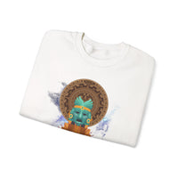 Celestial Aztec Ritual Illustration Unisex Sweatshirt
