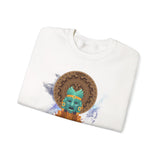 Celestial Aztec Ritual Illustration Unisex Sweatshirt
