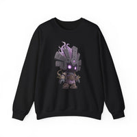 Shadow Aztec God with Glowing Eyes Unisex Sweatshirt
