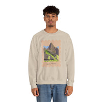 Stamp Machu Picchu Peru Unisex Sweatshirt