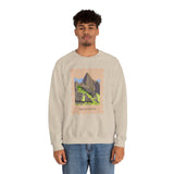 Stamp Machu Picchu Peru Unisex Sweatshirt