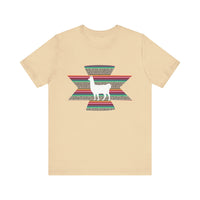 Andean Llama Fiesta Illustration Unisex T-Shirt
