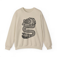 Dragon Aztec Illustration Unisex Sweatshirt