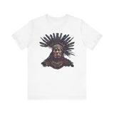 Tribal Feather Headdress Warrior Unisex T-Shirt