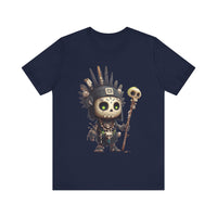Dark Inca Shaman Spirit Skull Unisex T-Shirt