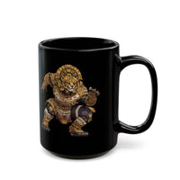 Jaguar Champion Pixel Sprite Black Mug