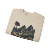 Andean Cliffside Inca Citadel Graphic Unisex Sweatshirt