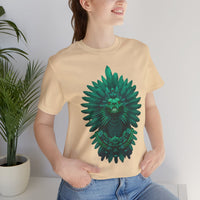 Quetzalcoatl Feathered Serpent God Dark Portrait Unisex T-Shirt