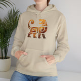 Aztec Jaguar Warrior Glyph Symbol Unisex Hoodie
