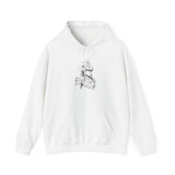 Young Jaguar Warrior Sketch Unisex Hoodie