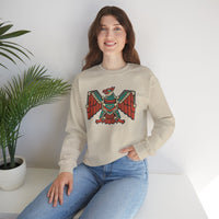 Aztec Solar Eagle Emblem Illustration Unisex Sweatshirt