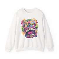 Graffiti Mayan Skull Cartoon Style Unisex Sweatshirt