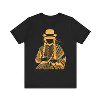Distress Peruvian Traditional Woman Unisex T-Shirt