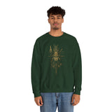 Golden Shaman Tribal Symbol Line Art Unisex Sweatshirt