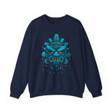 Tlaloc Rain God Tribal Glyph Style Unisex Sweatshirt