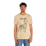 Sacred Inca Dog Illustration Unisex T-Shirt
