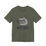 Modern Quetzalcóatl Serpent Head Logo Design Unisex T-Shirt
